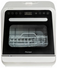 Компактная посудомоечная машина мини Pioneer, 6 автопрограмм, 5 л, 46х41х46 см